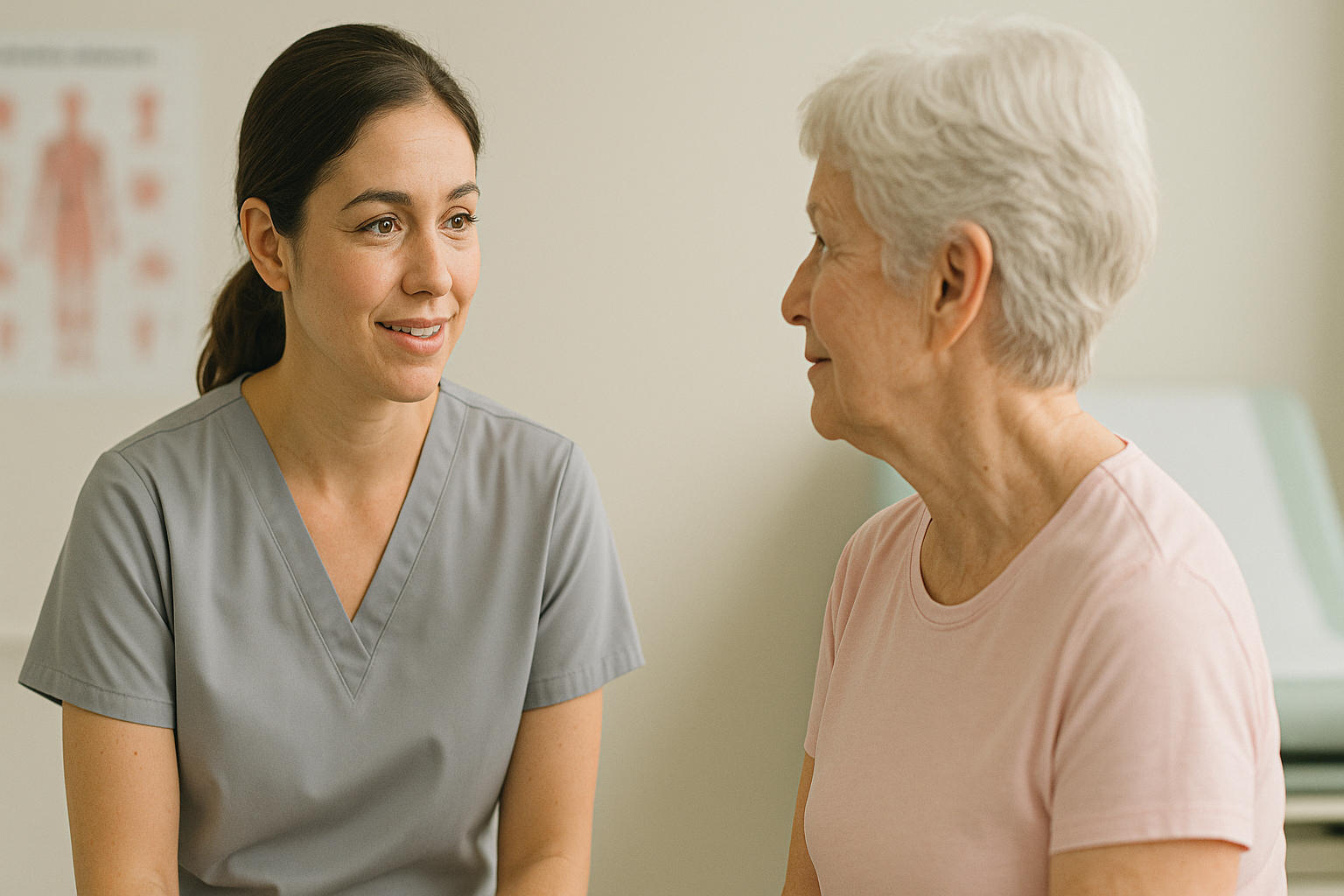 Family-owned clinic medical team