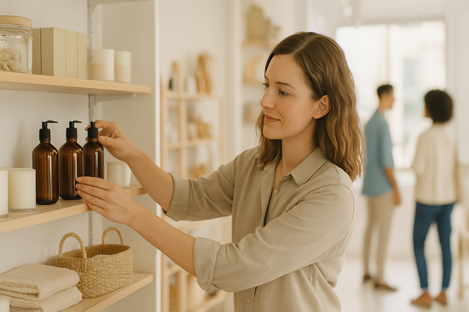 Retail shop interior